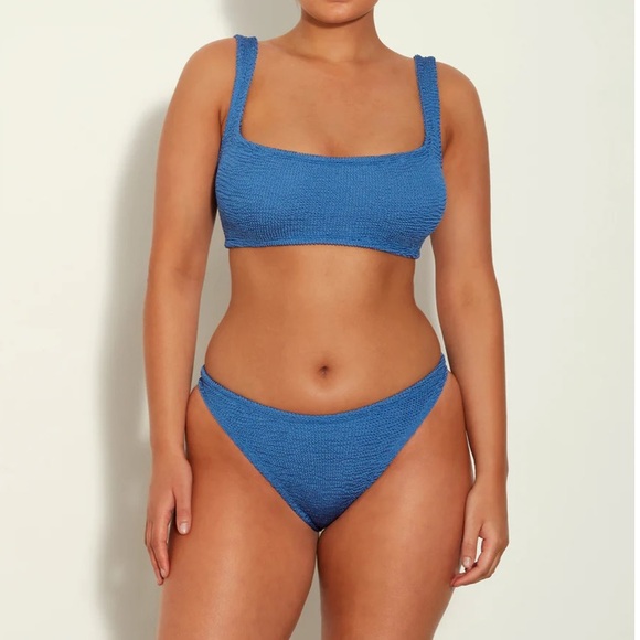 NWT Hunza G Xander in metallic denim - Picture 2 of 5